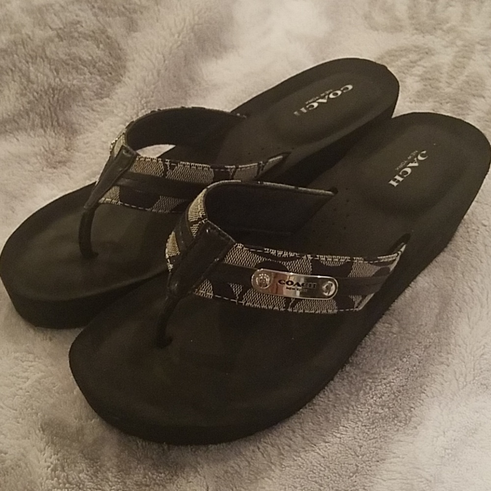 Coach wedges